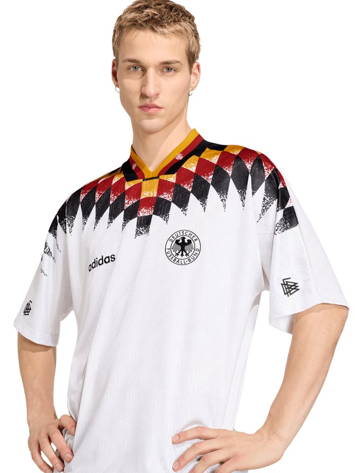 adidas Performance Fußballtrikot FC Bayern München, Trikot Home DFB 94', Herren, Weiß Bild 4
