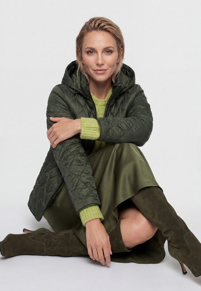 Olsen Outdoorjacke mit Steppstruktur und abnehmbarer Kapuze Bild 2