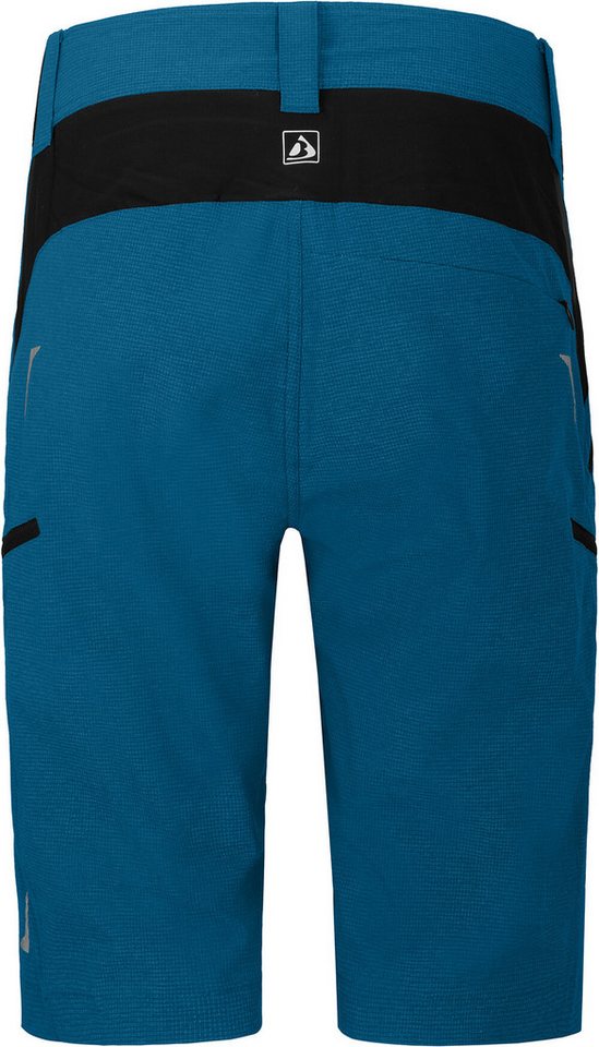 Bergson Fahrradhose VALLI Bermuda Damen Radshorts, robust, elastisch, Normalgrößen, Saphir blau Bild 4