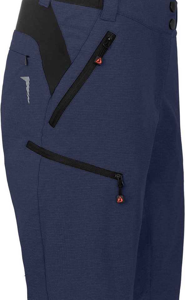 Bergson Fahrradhose VALLI Bermuda Damen Radshorts, robust, elastisch, Normalgrößen, peacoat blau Bild 4