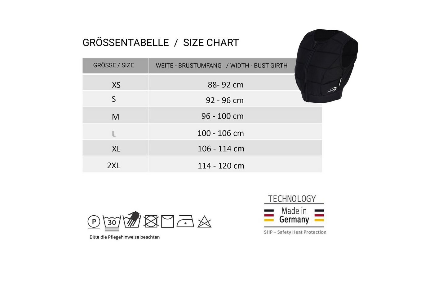 E.COOLINE Funktionsweste Powercool SX3 KühlTankTop - Kühlung durch Aktivierung mit Wasser stundenlange Kühlung nach Aktivierung mit Wasser Bild 4