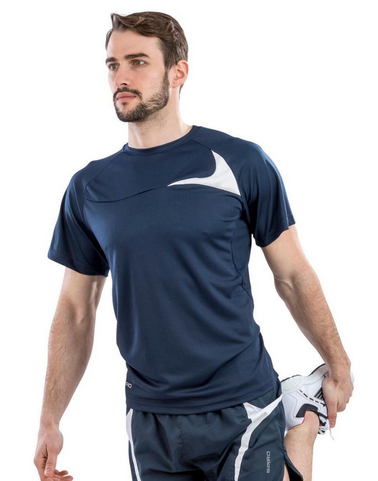 SPIRO Trainingsshirt Mens Dash Training Sport T-Shirt + Cool-Dry Bild 4