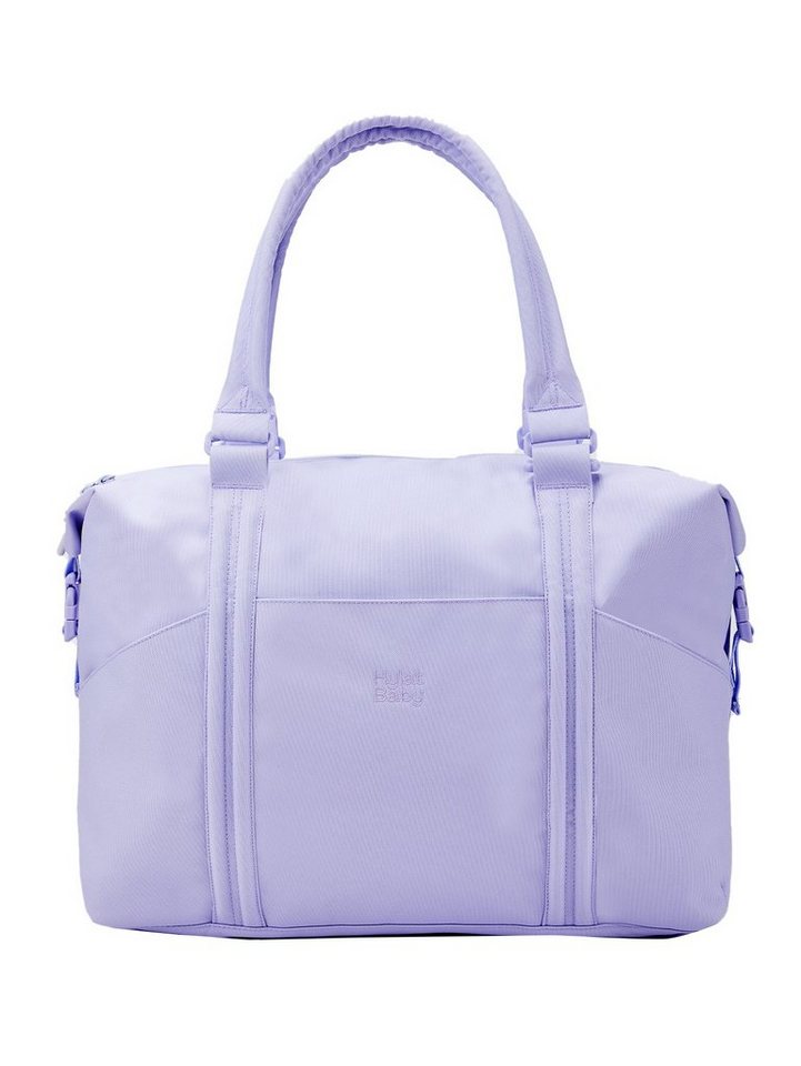 Hylat Baby Wickeltasche Wickeltasche - gesteppte Tasche für Windeln und Kindersachen - Lila (1-tlg), Gesteppte Tasche für Windeln und Kindersachen - Lila Bild 3