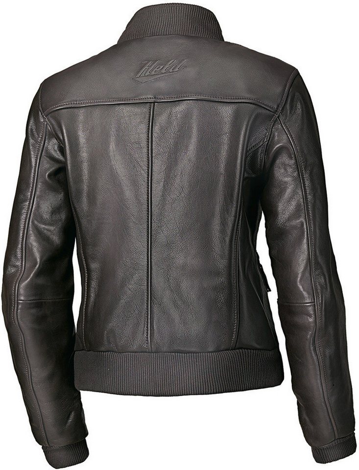 Held Biker Fashion Motorradjacke Barron Damen Motorrad Lederjacke Wasserdicht reißverschluss