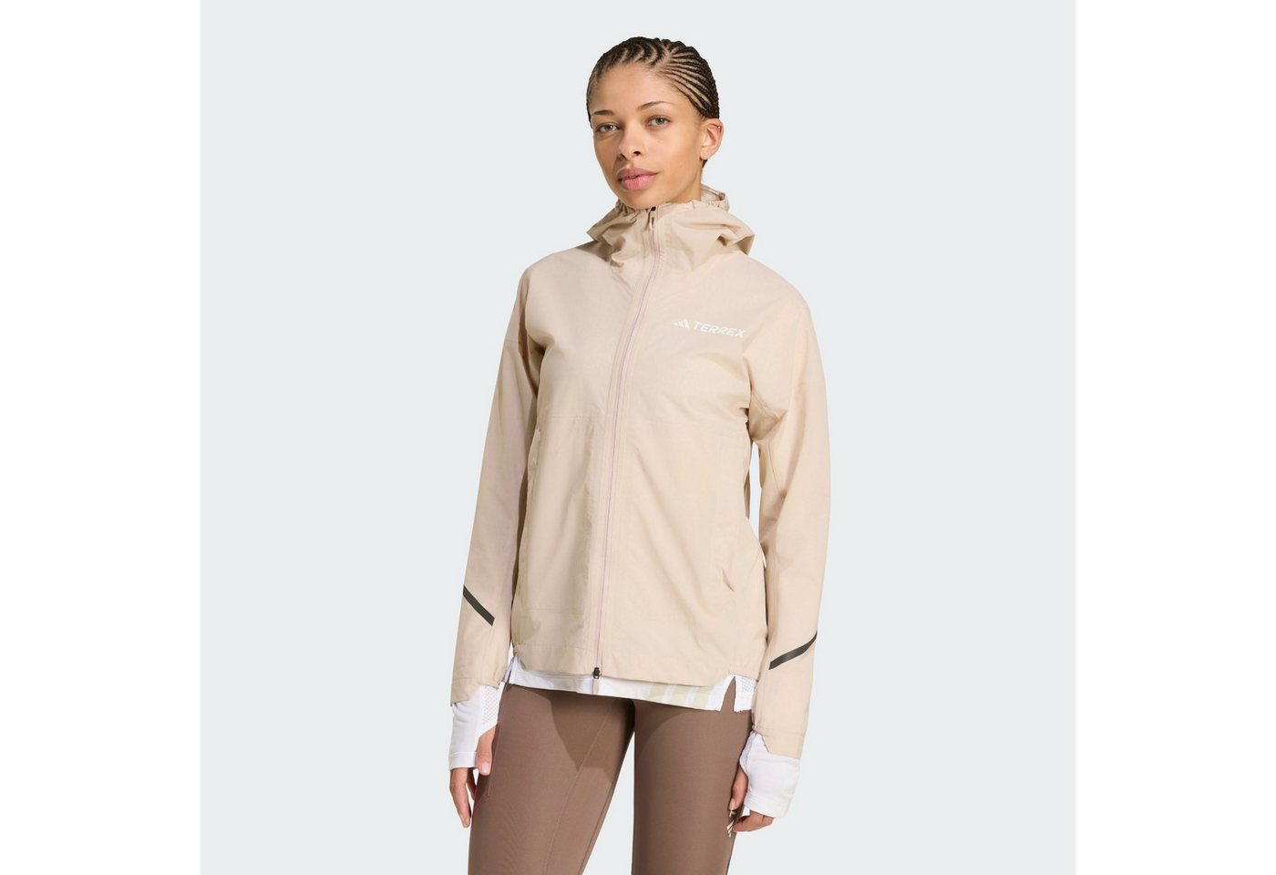 adidas TERREX Trainingsjacke TERREX XPERIOR 2.5 LAYER LIGHT CLIMAPROOF JACKE (1-St)