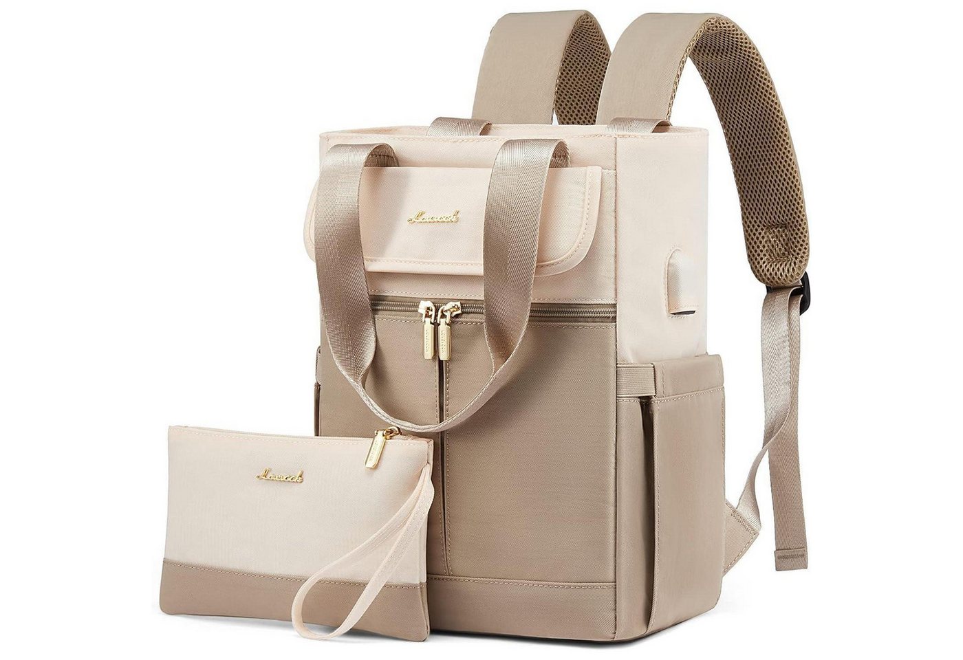 LuxusKollektion Cityrucksack Rucksack Damen Klein Cityrucksack Handtasche 2 in 1 Rucksacktasche Bild 4