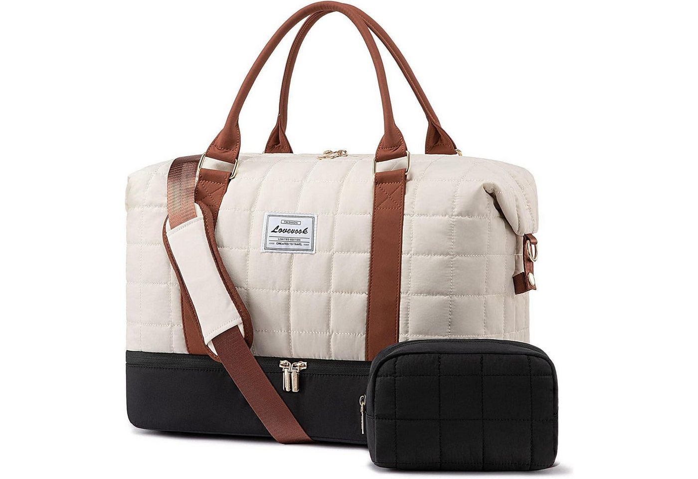 LuxusKollektion Weekender Große Damen Reisetasche mit