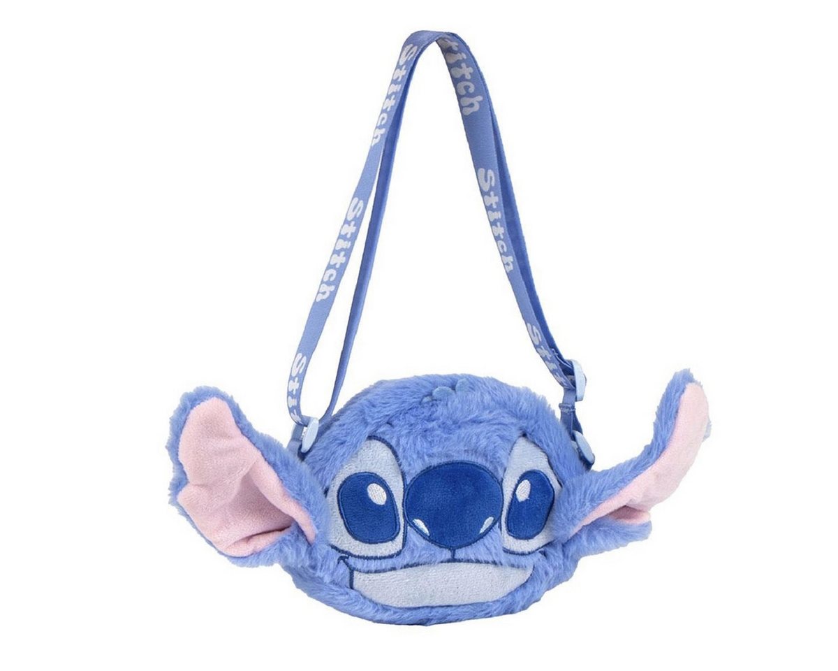 Lilo & Stitch Umhängetasche Handtasche für Kinder - Flauschige Schultertasche Bild 2