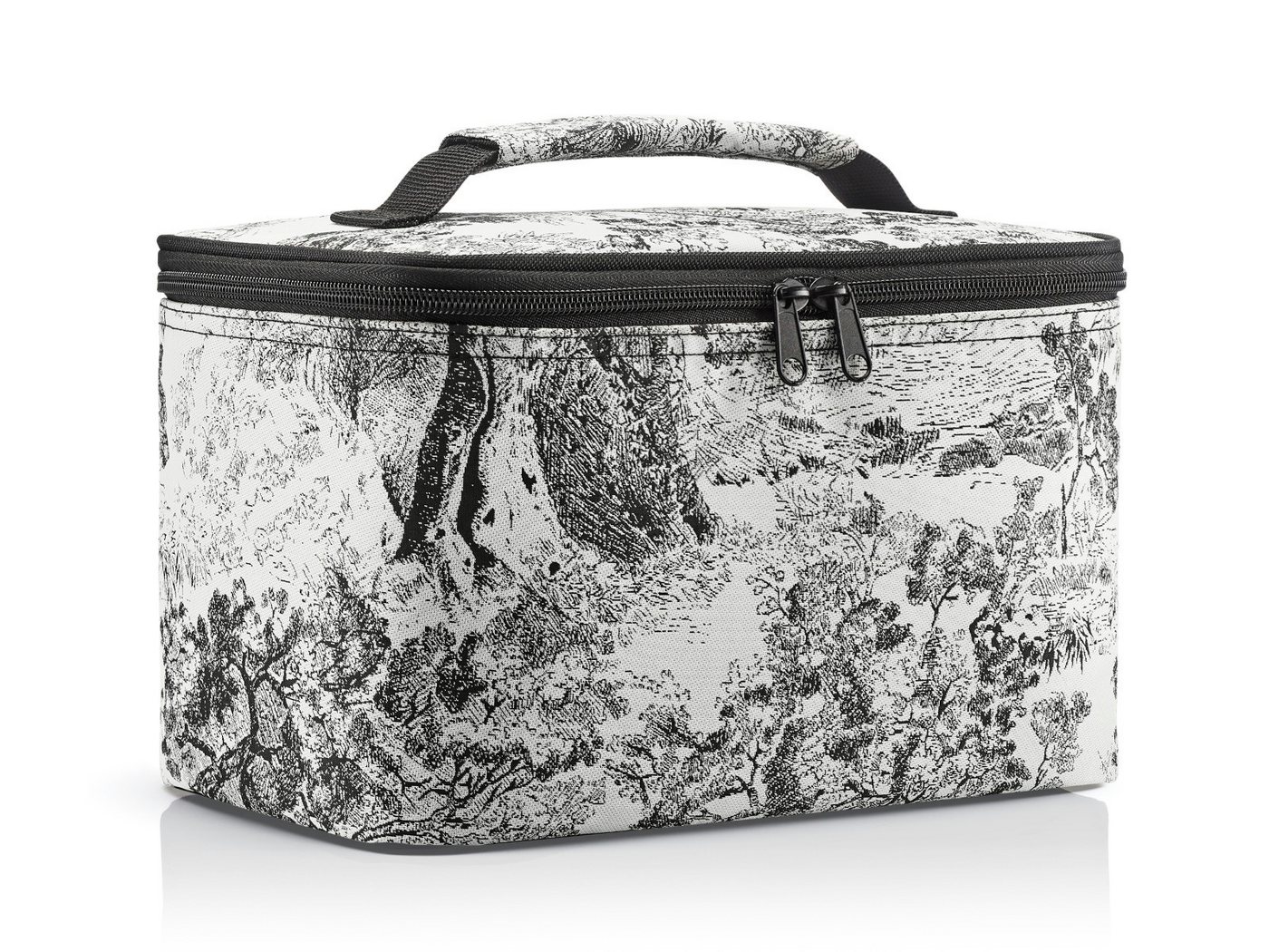 REISENTHEL® Kosmetiktasche cosmetic case jacquard grey Bild 3