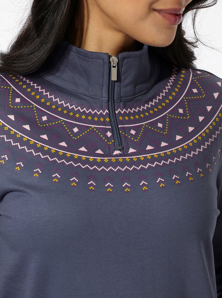 Sieh an! Trainingsshirt Freizeit-Sweatshirt Langarm Bild 3