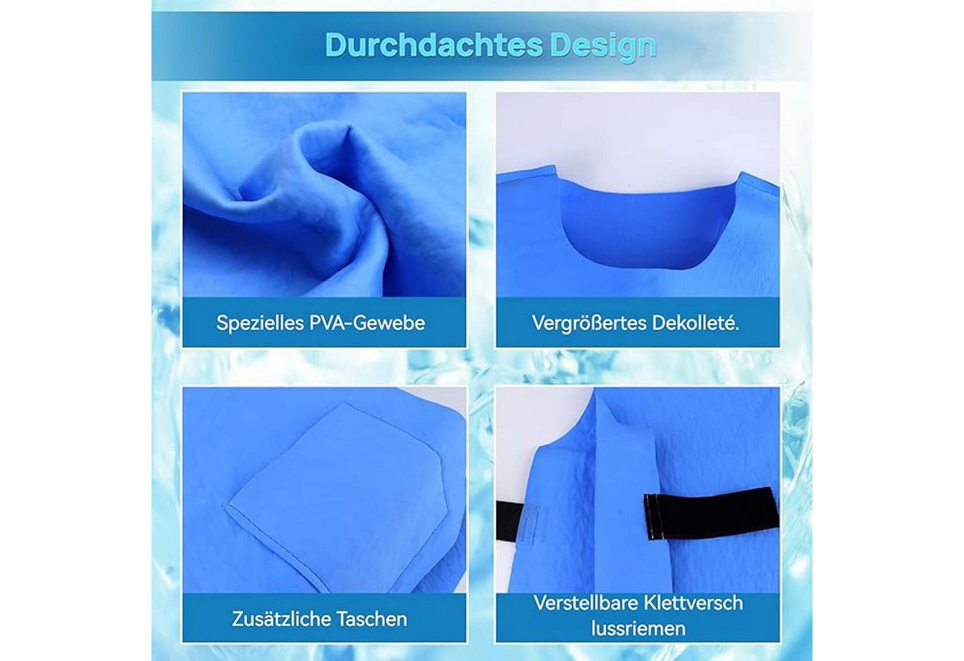 nsihing Funktionsweste Kühlweste – Sommer-Kühlgilet für Damen und Herren