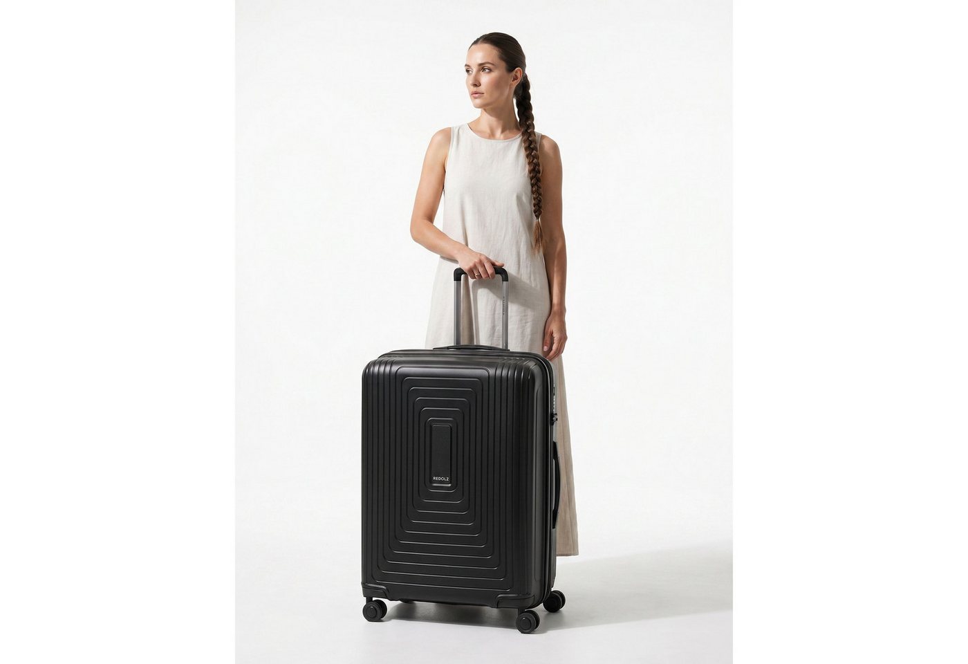 Redolz Hartschalen-Trolley Essentials 14, 4 Rollen, Polypropylen Bild 4