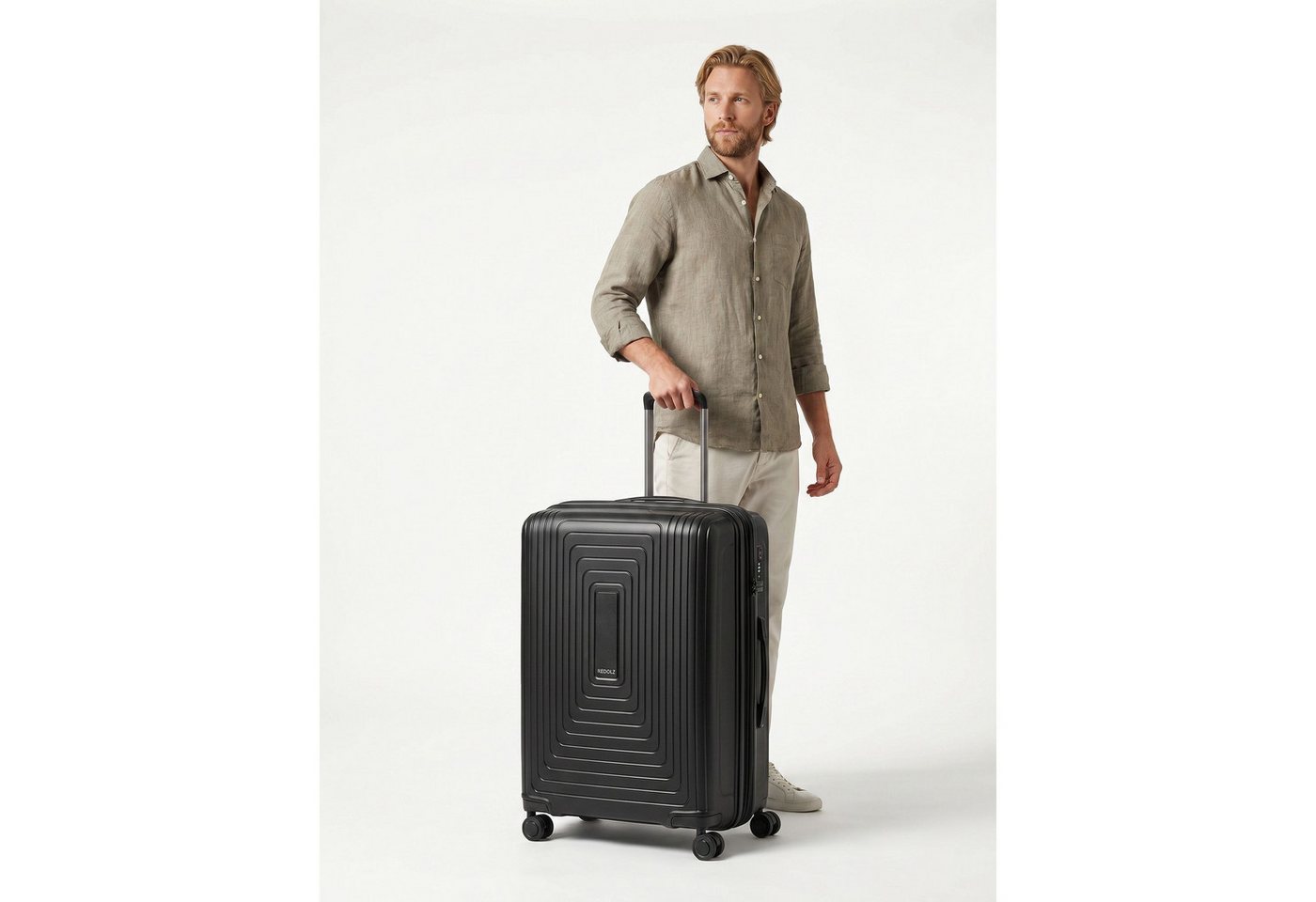 Redolz Hartschalen-Trolley Essentials 14, 4 Rollen, Polypropylen Bild 5