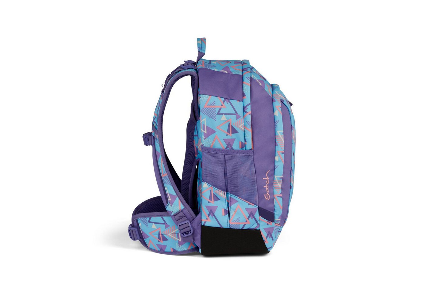 Satch Schulranzen Schulrucksack AIR 80s Dance, Kollektion 2024 (1 Stück), Laptop-Fach, Your-Size-System, Schulranzen Bild 2