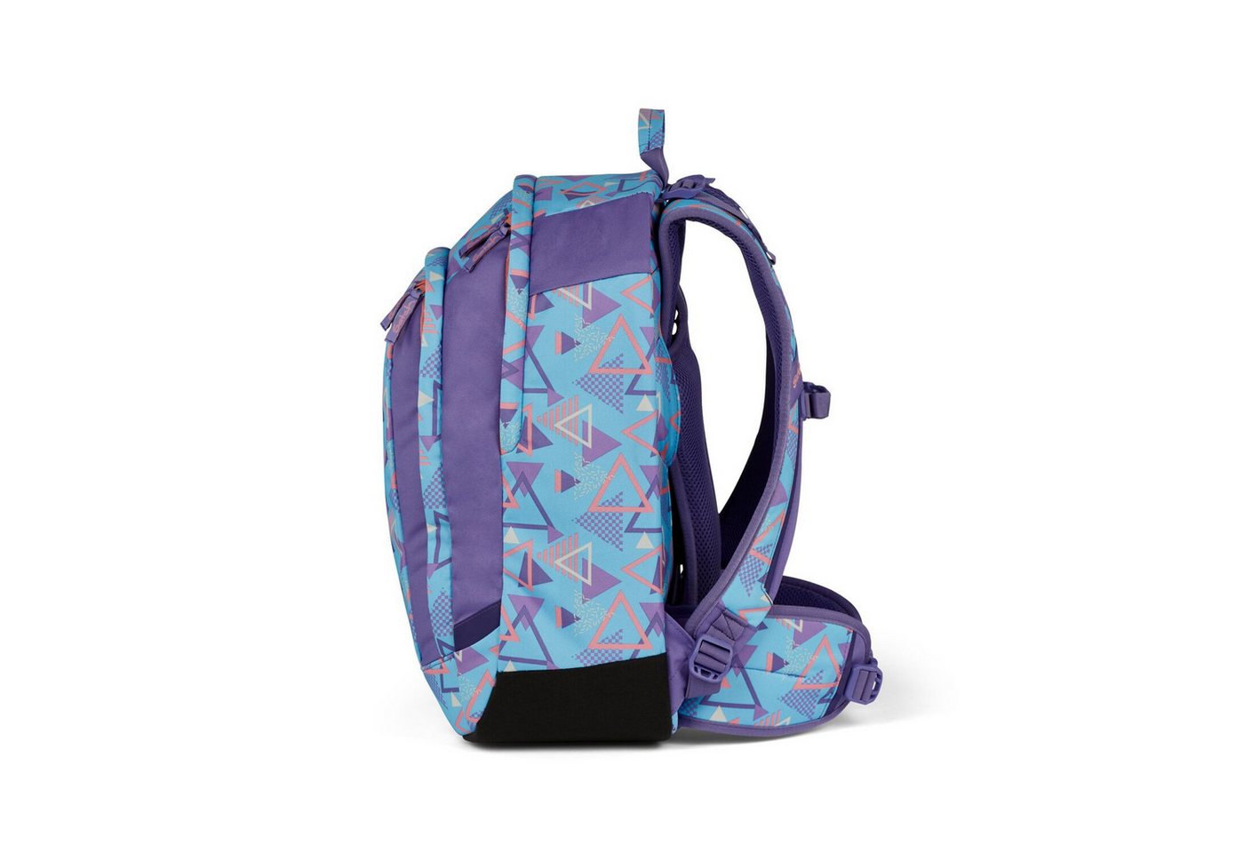 Satch Schulranzen Schulrucksack AIR 80s Dance, Kollektion 2024 (1 Stück), Laptop-Fach, Your-Size-System, Schulranzen Bild 3
