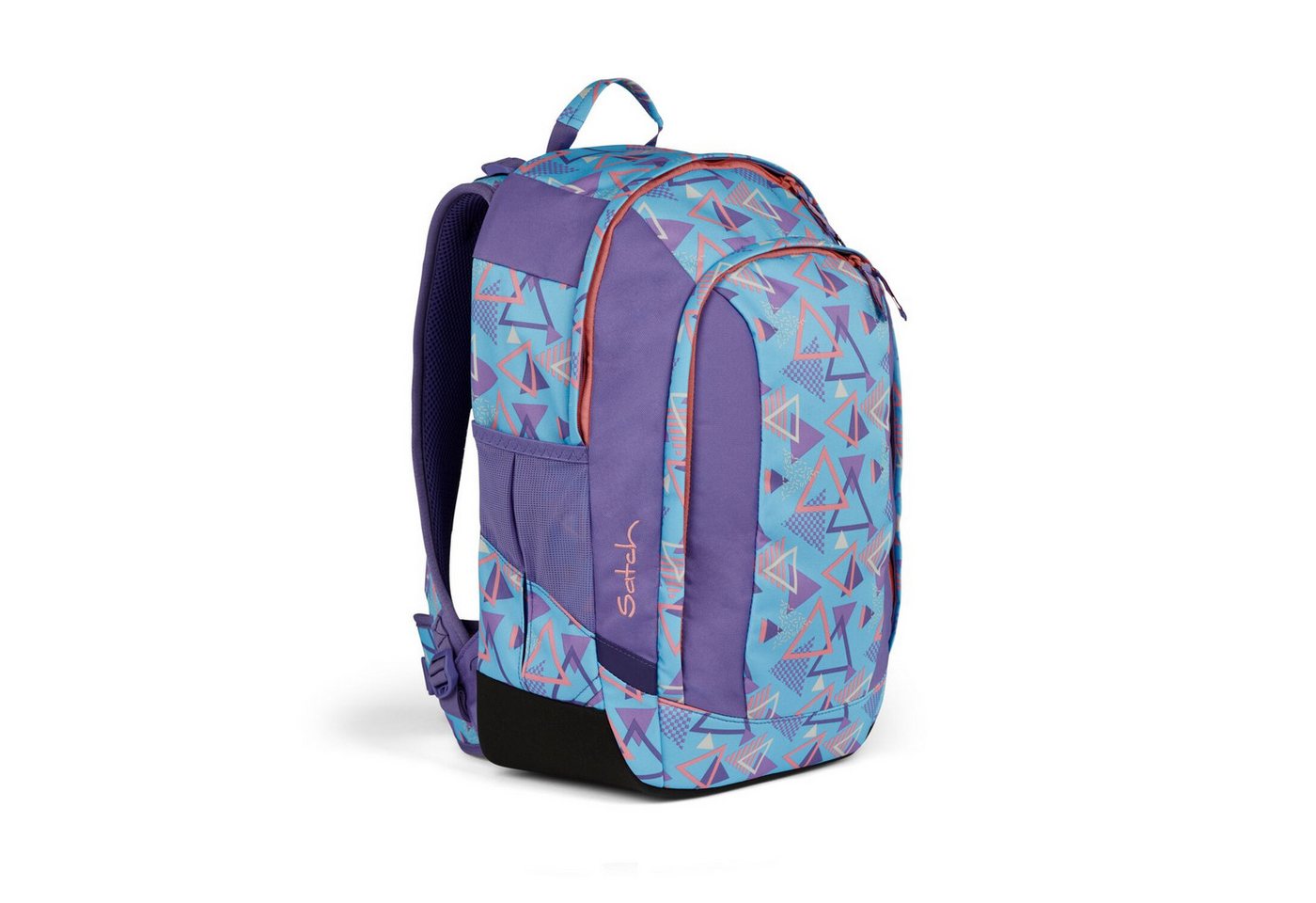 Satch Schulranzen Schulrucksack AIR 80s Dance, Kollektion 2024 (1 Stück), Laptop-Fach, Your-Size-System, Schulranzen Bild 5