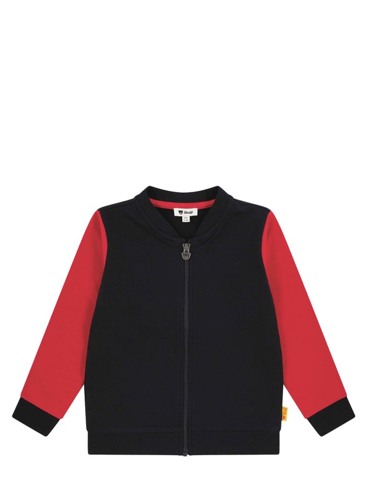 Steiff Trainingsjacke FC Bayern München, Zip-Jacke, Kinder, Navy