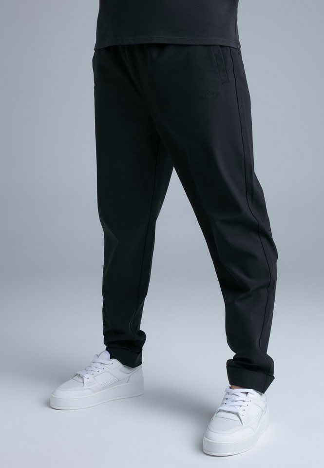 Siksilk Jogger Pants SikSilk Herren Schwarz Smart Pants Bild 2