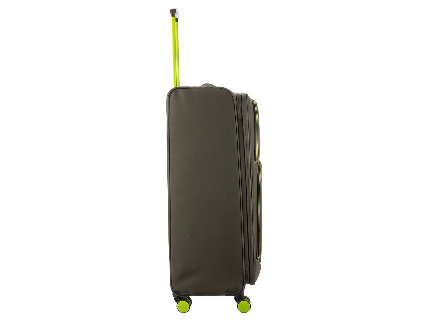 Franky Weichgepäck-Trolley Koffer Gr. L Reisegepäck T27-F Spinner 75er, 4 Doppellenkrollen Rollen, Dehnfalte TSA Schloss Bild 3