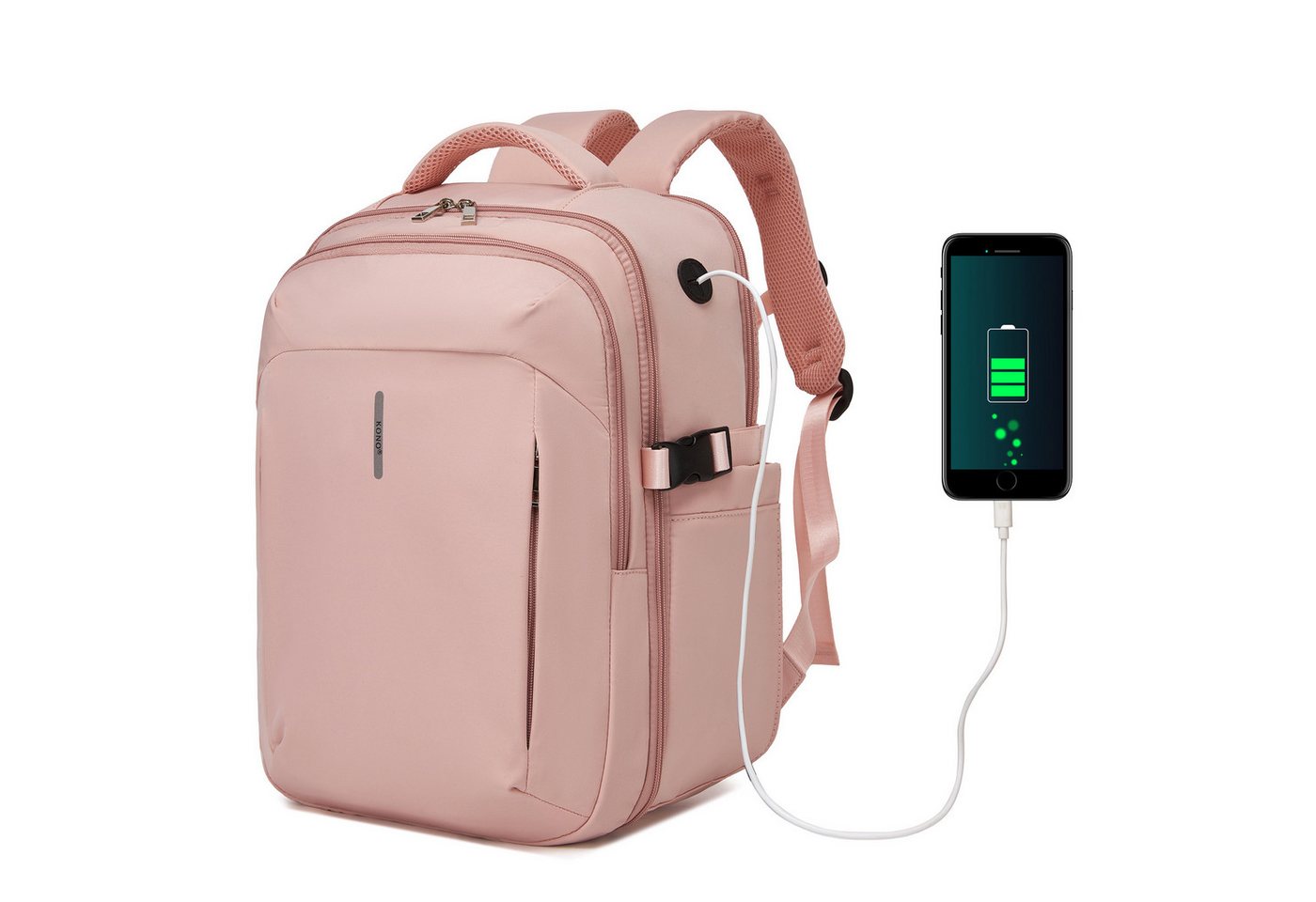KONO Rucksack Handgepäck 40x30x20cm Ryanair Zugelassen, 24L Laptoprucksack Bild 3
