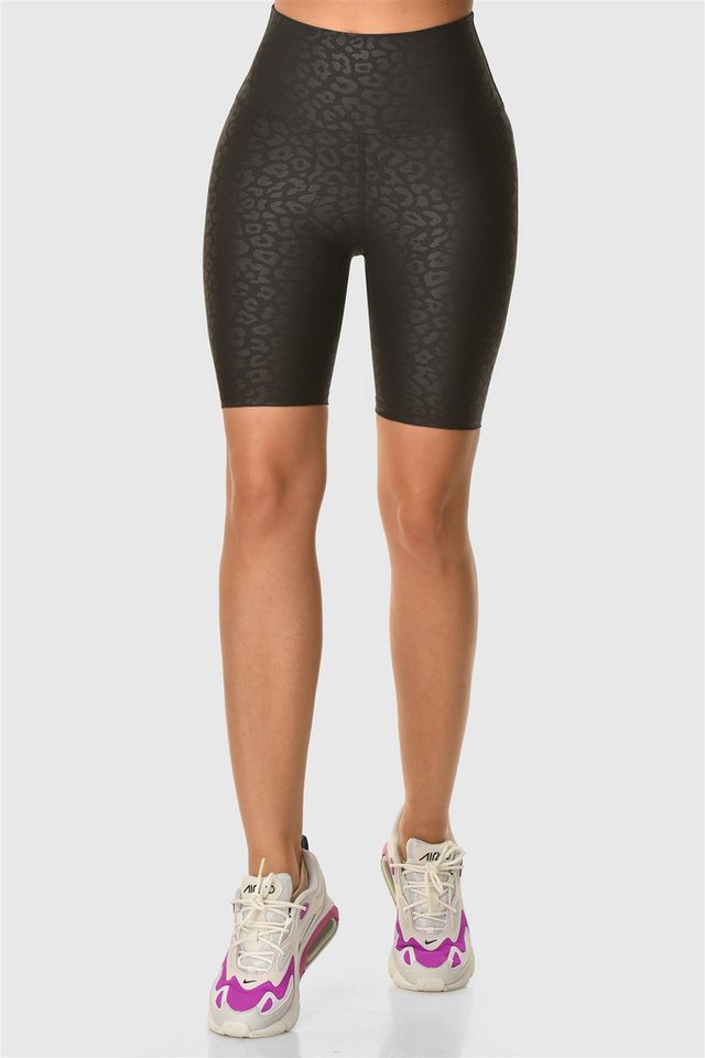 Superstacy Radlerhose Radlerhose mit Leopard Muster Bild 2
