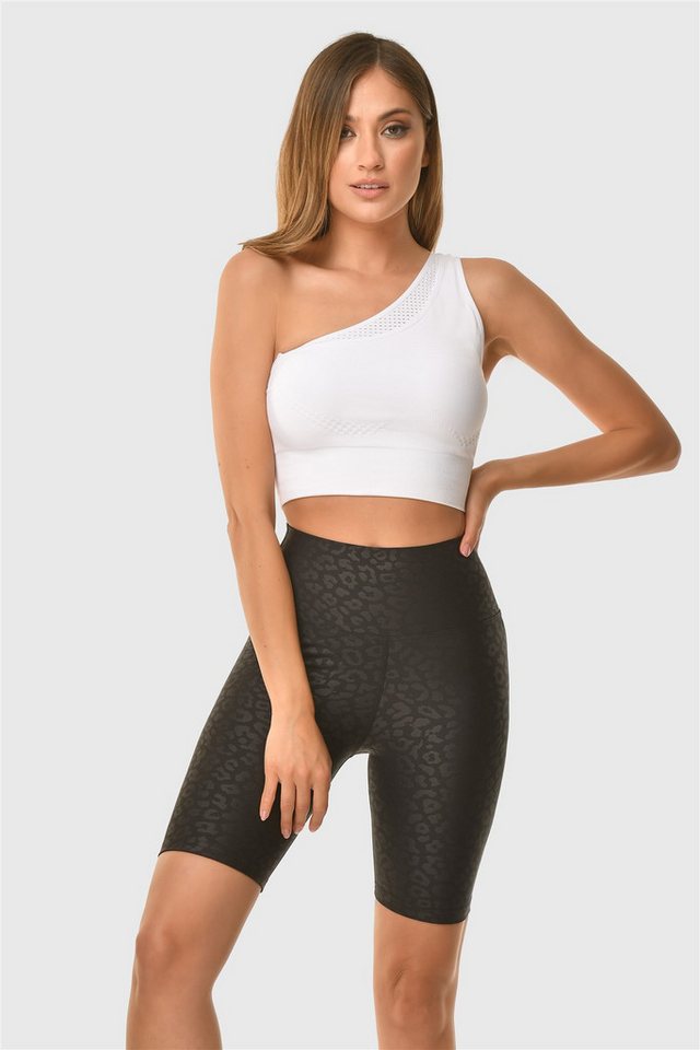 Superstacy Radlerhose Radlerhose mit Leopard Muster Bild 5