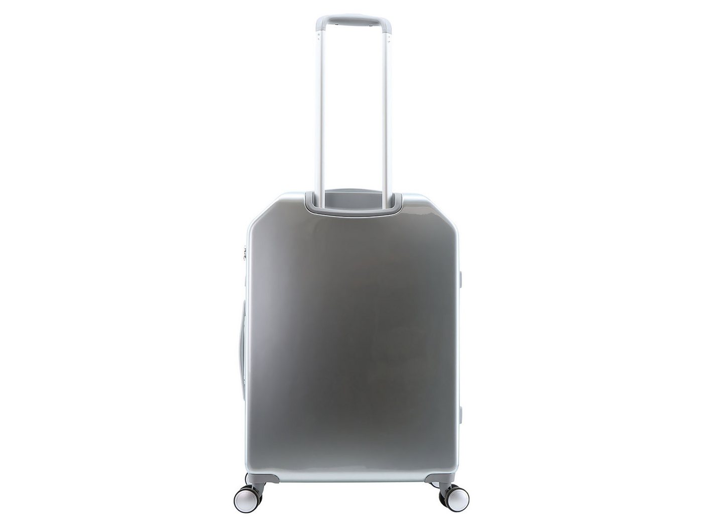 Elle Hartschalen-Trolley Koffer Diamond Spinner Trolley Gr. M Silver, TSA-Zahlenschloss Bild 3