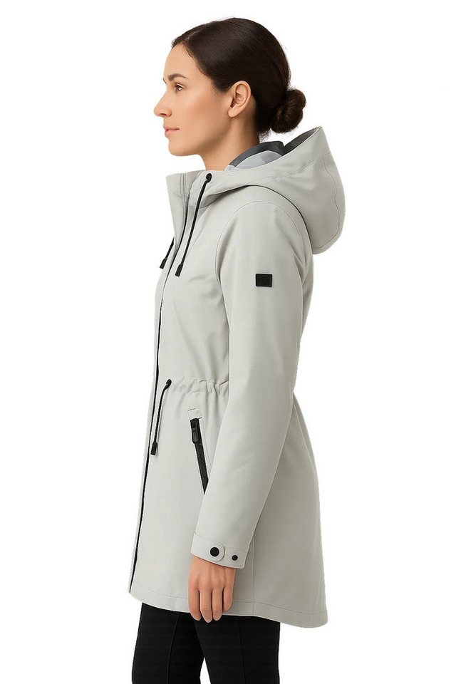 LPO Funktionsparka Iris II Funktionsmantel, Longjacket Parka Kurzmantel wasserdicht Bild 2