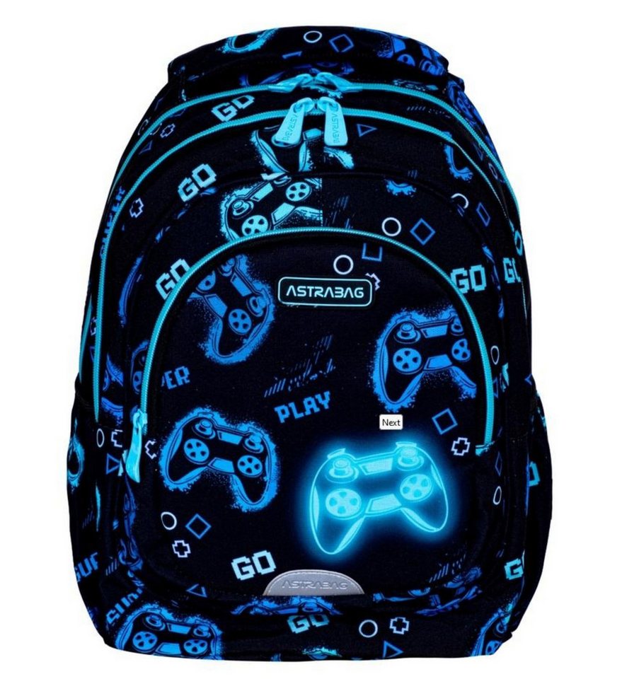 ASTRA Schulrucksack Schulrucksack Jungen 1-3 Klasse Gaming Go Playing AB330 AstraBag Bild 2