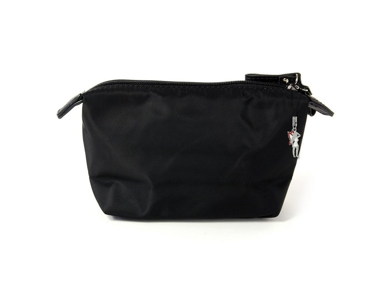 Jennifer Jones Kosmetiktasche Jennifer Jones Damen Herren Kosmetiktasche (Kosmetiktasche, Kosmetiktasche), Kosmetiktasche Nylon, schwarz ca. 16cm x ca. 12cm