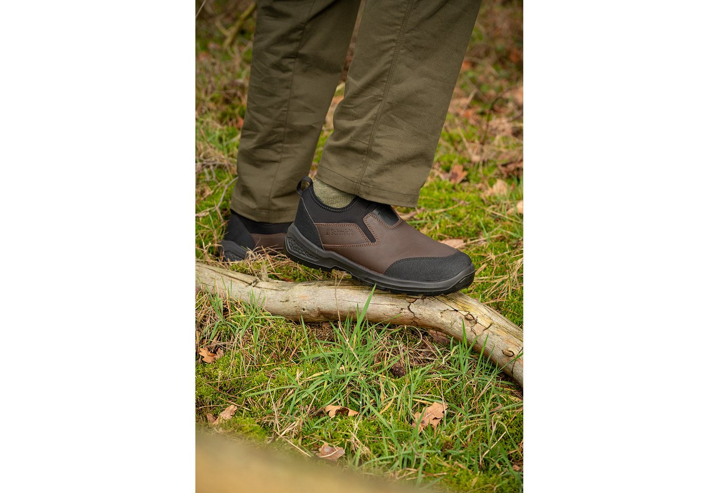 Schmidt Siegen Outdoorschuh (Schlupfschuh, gewachstes Rindleder) Herren Slipper Bild 2