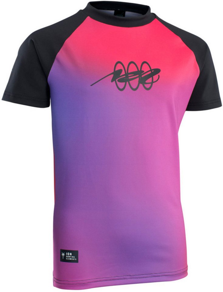 ION Neopren Shirt ION CAPTURE GIRLS SS Lycra 2023 pink gradient