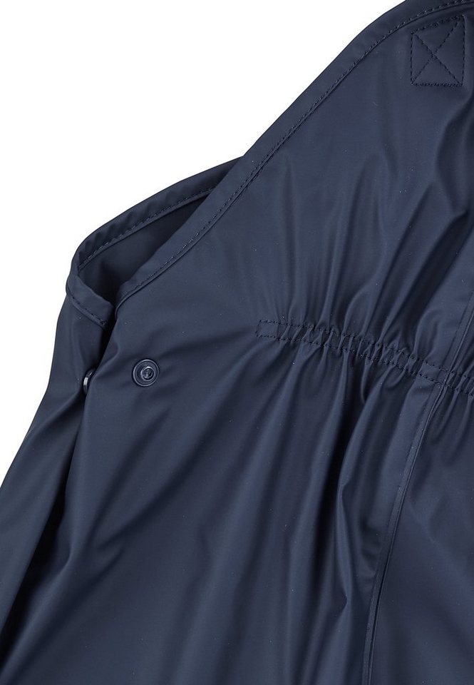 Sterntaler® Regenhose Matschhose ungefüttert uni (1-tlg., Regenträgerhose mit Druckknöpfen, Regenhose mit süßen Motiven) Kinder Hosenträger mit Reflektoren, Matschhosenträger verstellbar Bild 4