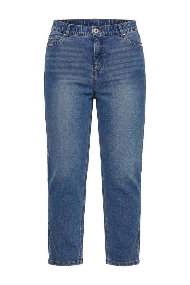 Studio Untold Funktionshose Mom-Jeans 5-Pocket Elastikbund Bild 3