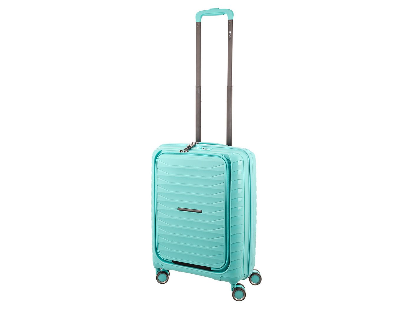 Franky Hartschalen-Trolley PP15-55-L Spinner Gr. S, 4 Rollen, mit Laptopfach Bild 2