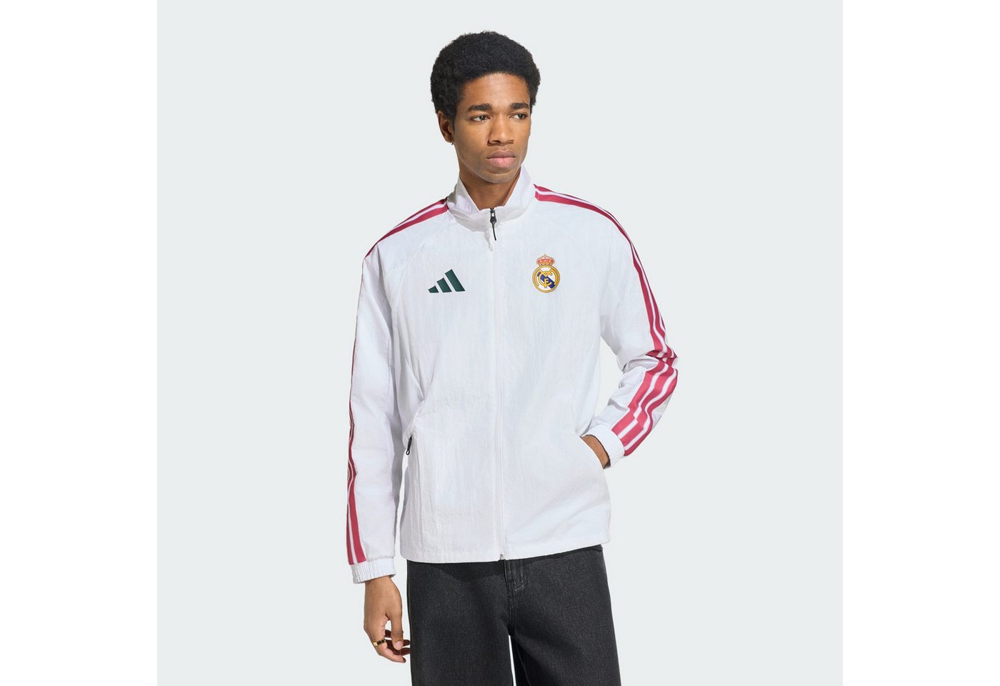 adidas Performance Trainingstop REAL MADRID ANTHEM HEIMJACKE (1-tlg) Bild 2