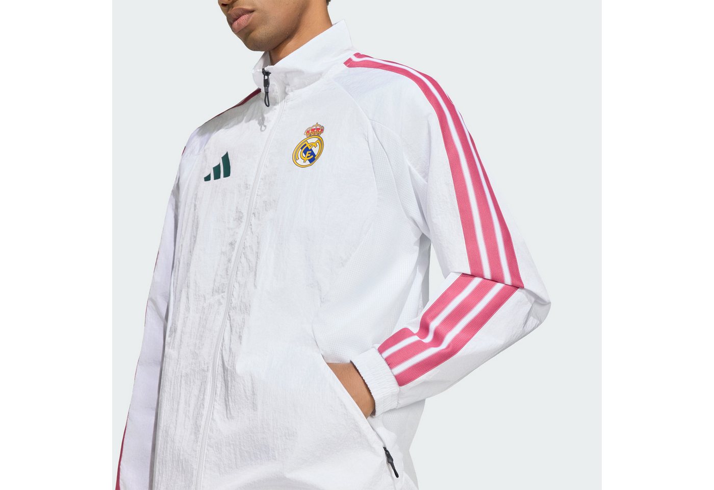 adidas Performance Trainingstop REAL MADRID ANTHEM HEIMJACKE (1-tlg) Bild 5