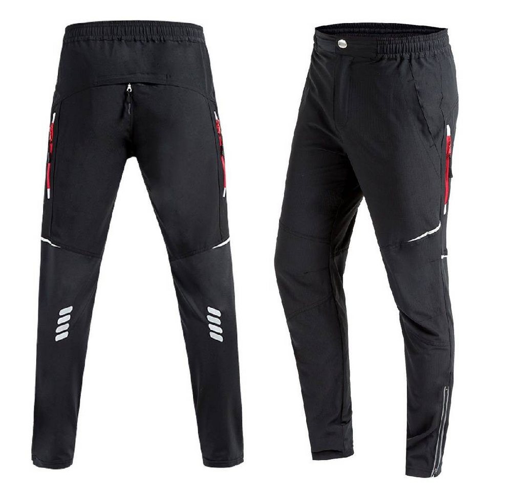 Blusmart Fahrradhose UV-Schutz-Radhose für Frühling und Herbst (Schnelltrocknend winddicht & atmungsaktiv, Laufhose Jogging-Hose Radhose) Für Männer und Frauen Bild 4