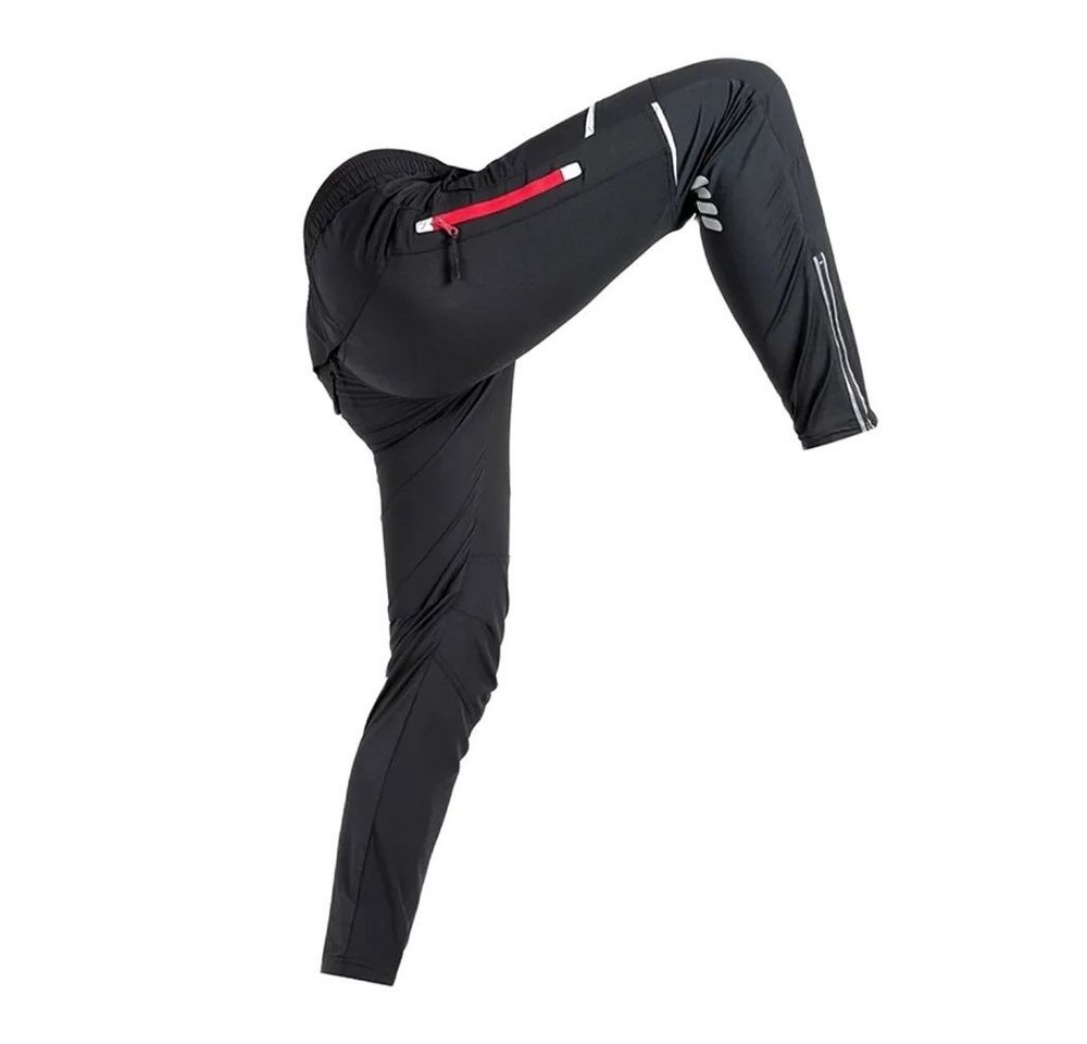 Blusmart Fahrradhose UV-Schutz-Radhose für Frühling und Herbst (Schnelltrocknend winddicht & atmungsaktiv, Laufhose Jogging-Hose Radhose) Für Männer und Frauen Bild 5