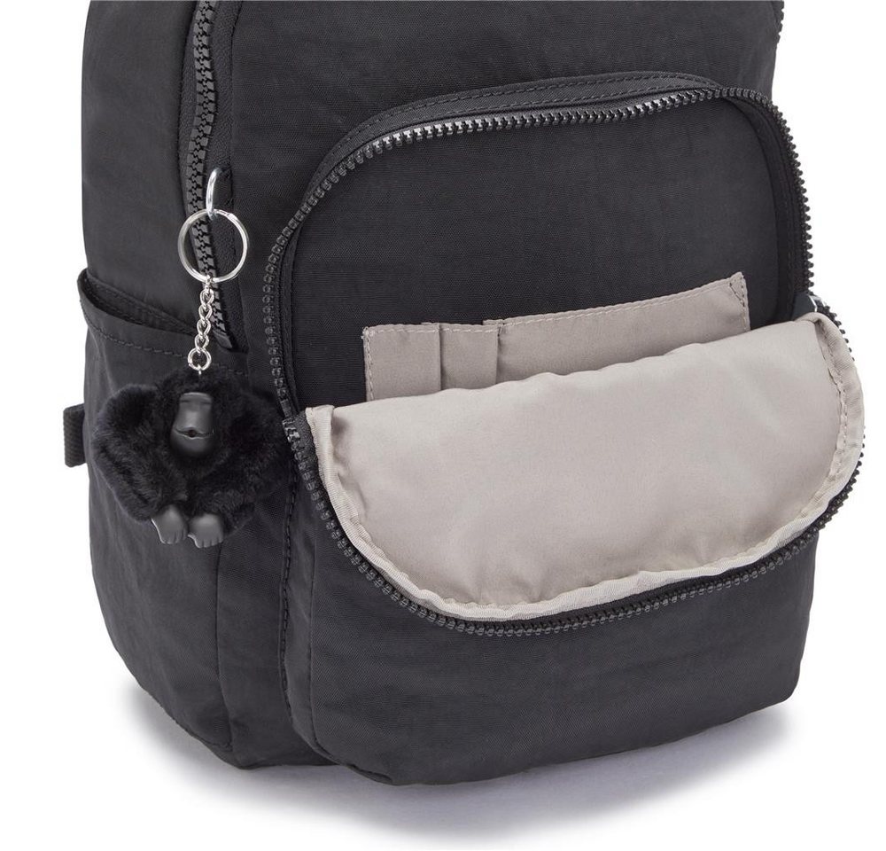 KIPLING Tagesrucksack SEOUL S, Kleiner Rucksack, Black Noir (schwarz), 14L, mit 11-Zoll-Tabletfach Bild 3