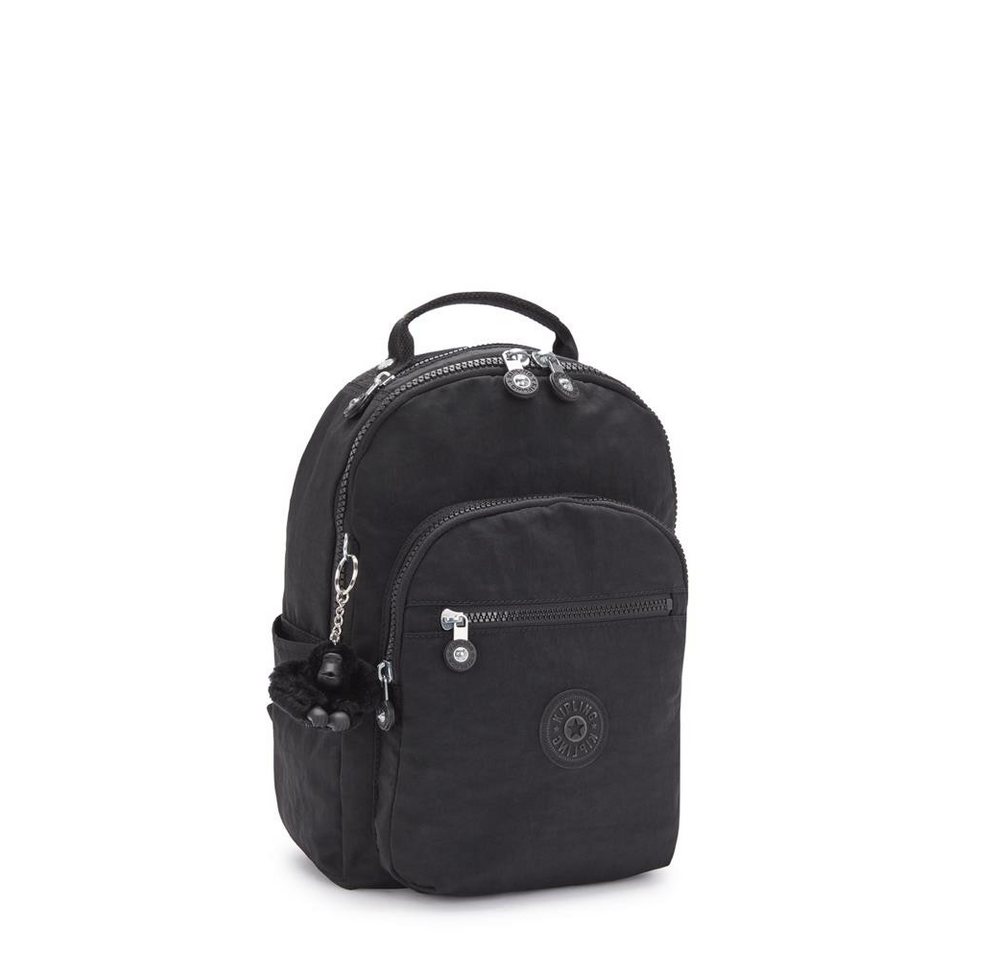 KIPLING Tagesrucksack SEOUL S, Kleiner Rucksack, Black Noir (schwarz), 14L, mit 11-Zoll-Tabletfach Bild 4