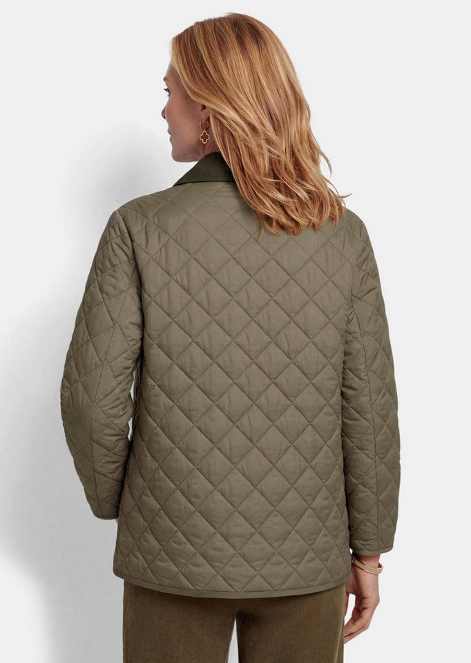 GOLDNER Outdoorjacke Steppjacke mit Hemdkragen Leicht wattierte Übergangsjacke mit Rautenmuster und Druckknöpfen Bild 2