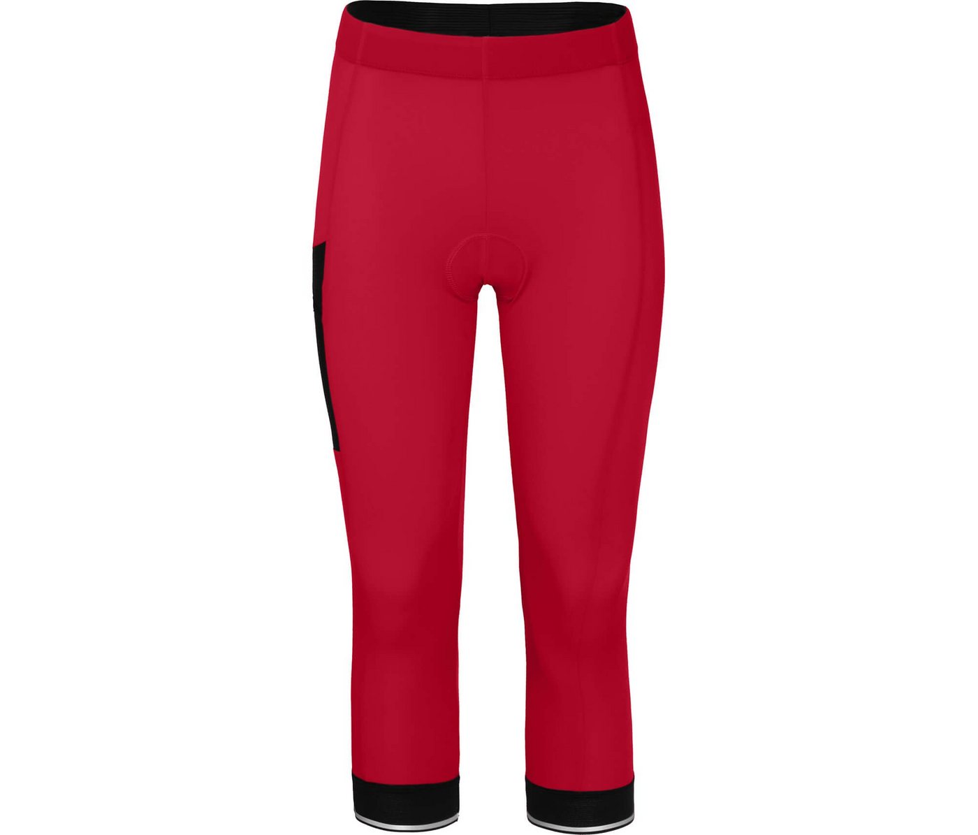 Fahrradhose SUNDRA COMFORT Capri (mit Sitzpolster) Damen 3/4 Radhose, bielastisch, tight, Normalgrößen, barbados cherry Bild 2
