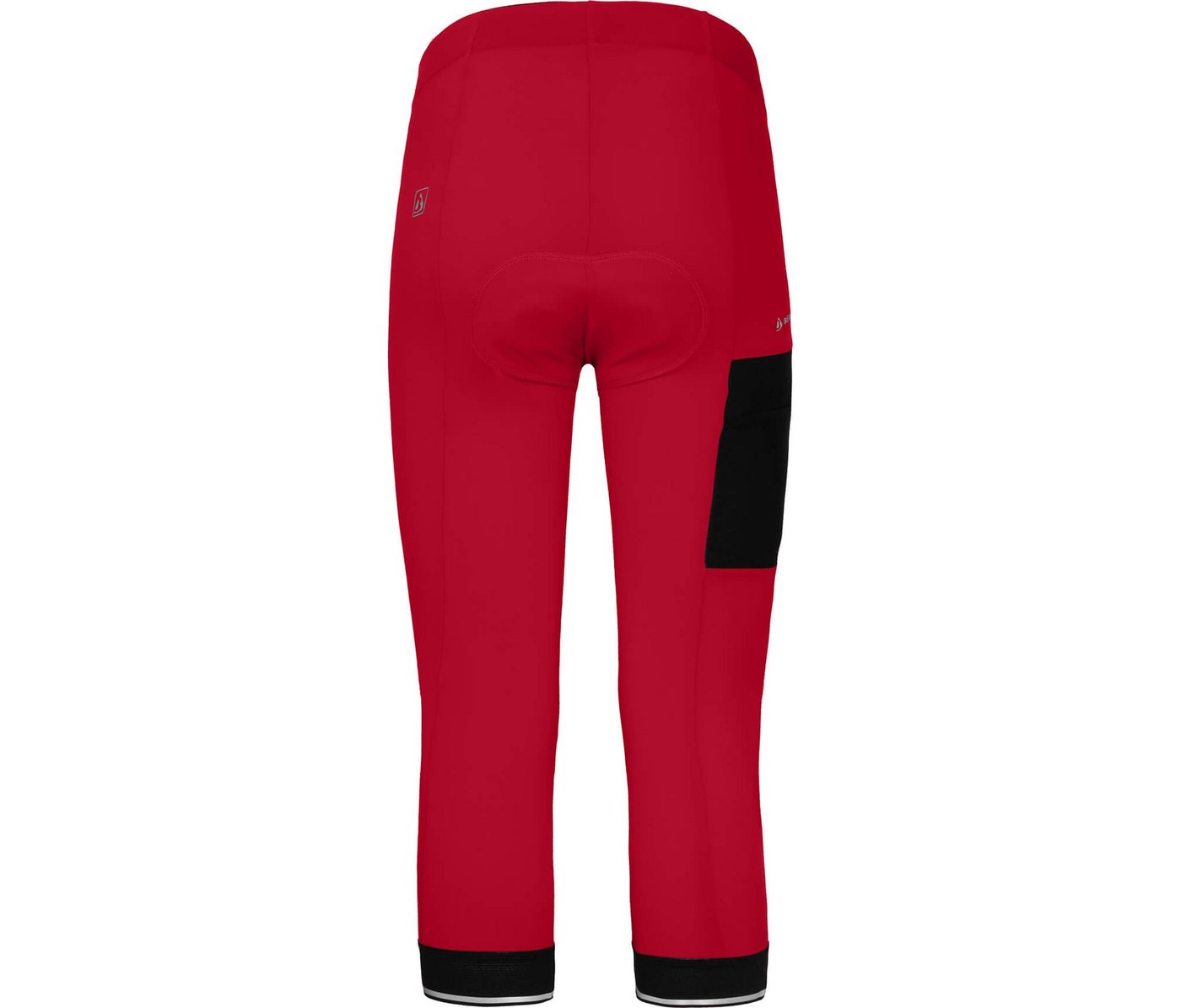 Fahrradhose SUNDRA COMFORT Capri (mit Sitzpolster) Damen 3/4 Radhose, bielastisch, tight, Normalgrößen, barbados cherry Bild 5
