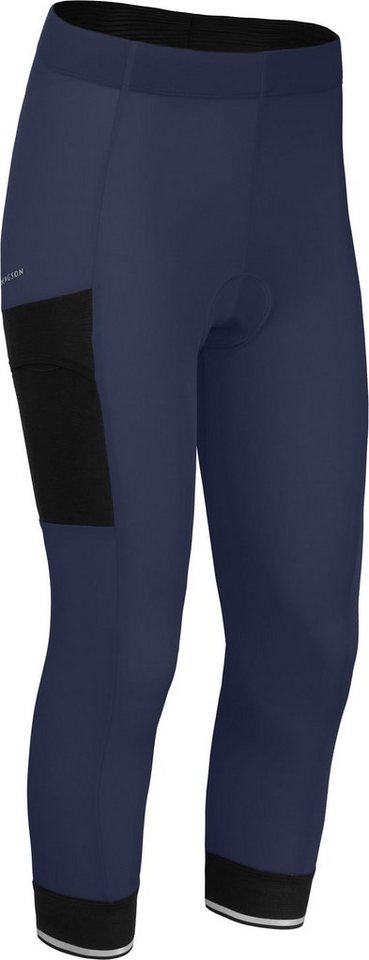 Fahrradhose SUNDRA COMFORT Capri (mit Sitzpolster) Damen 3/4 Radhose, bielastisch, tight, Normalgrößen, peacoat blau