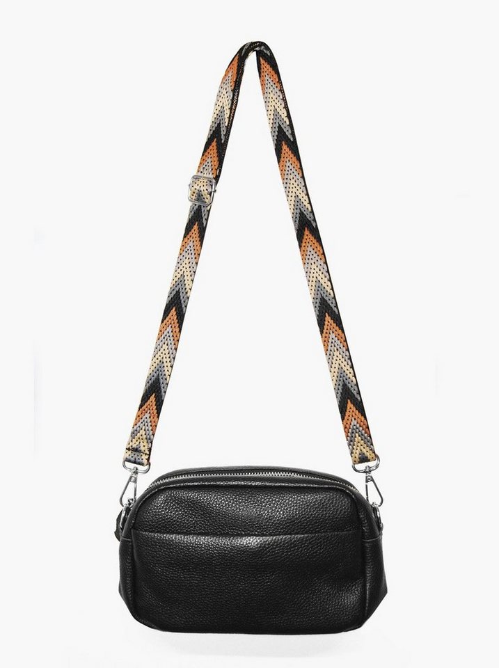 axy Schulterriemen Verstellbarer Taschengurt für Handtaschen Ersatz Wechsel Schultergurt 2cm Breiter Zick-Zack Muster Schultergurt Trageriemen Damen Taschen Bild 4