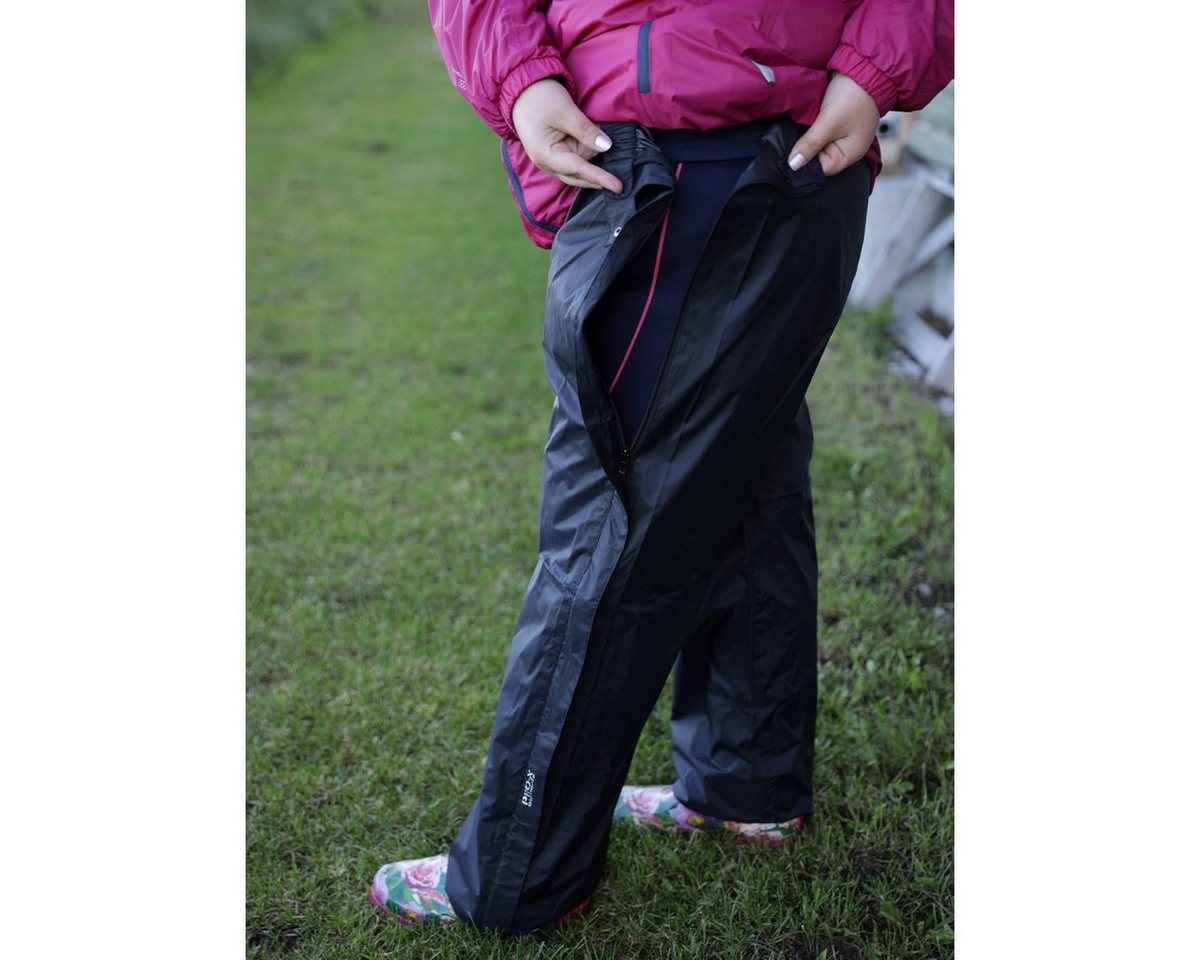 RennerXXL Regenhose Bozen Damen XXL Funktionshose - Überhose, Große Größen & Übergrößen durchgehender verdeckter 2-Wege Reißverschluss