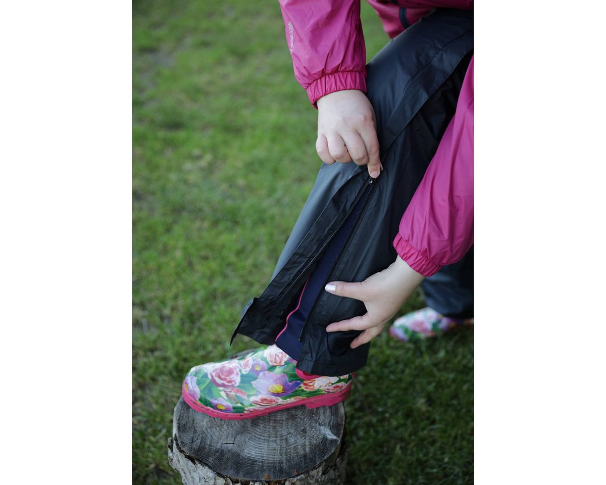 RennerXXL Regenhose Bozen Damen XXL Funktionshose - Überhose, Große Größen & Übergrößen durchgehender verdeckter 2-Wege Reißverschluss Bild 3