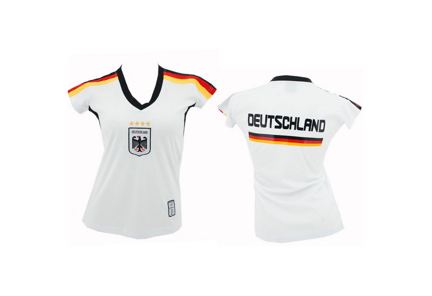 Antonio Fußballtrikot Antonio Frauen Fussball Trikot Deutschland - weiß Gr. XS