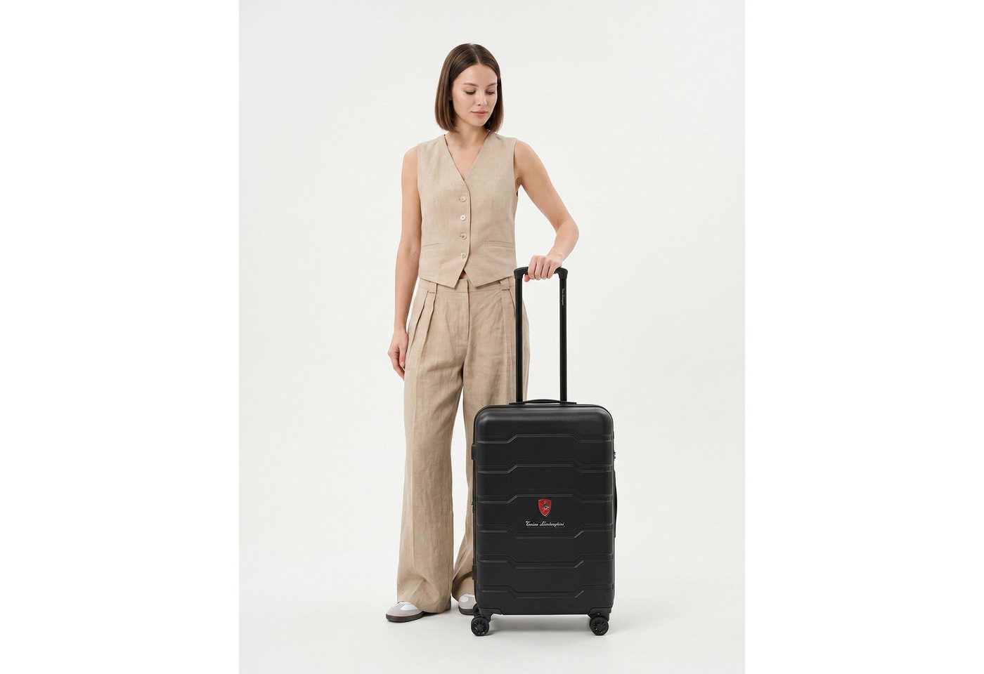 Tonino Lamborghini Hartschalen-Trolley Bologna, 4 Rollen, ABS Bild 2